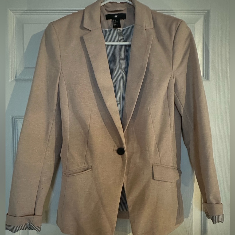 Pink H&M blazer